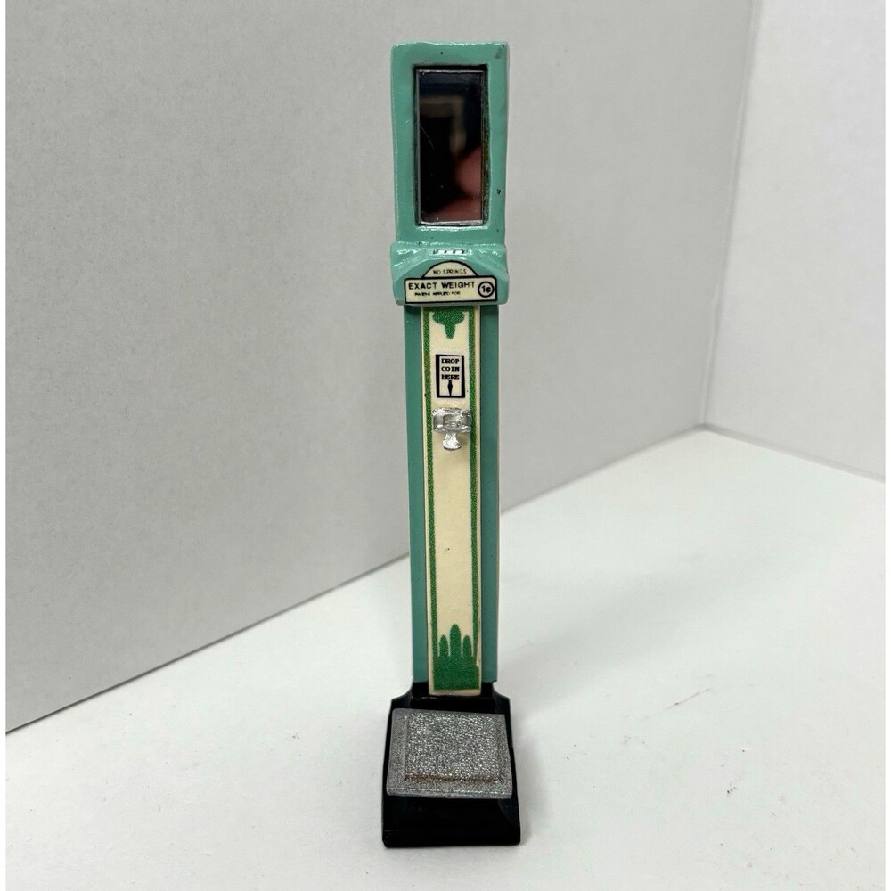 Rare Ron Bufton Signed Miniature 1/12 Vintage Coin Op Fortune Weight Scale IGMA
